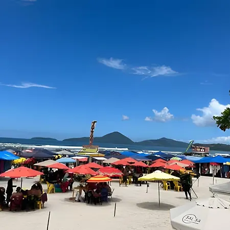 kit net na praia grande ubatuba a 250 metros do mar-2